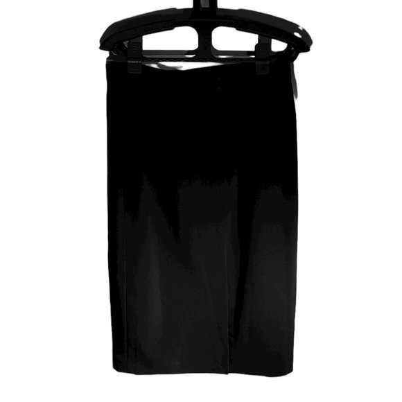 NWOT-Isaac Mizrahi black pencil skirt - size 4 - Picture 2 of 7